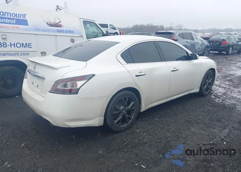 2014 Nissan Maxima 3.5 S z USA, uszkodzony, nr VIN 1N4AA5AP6EC498890